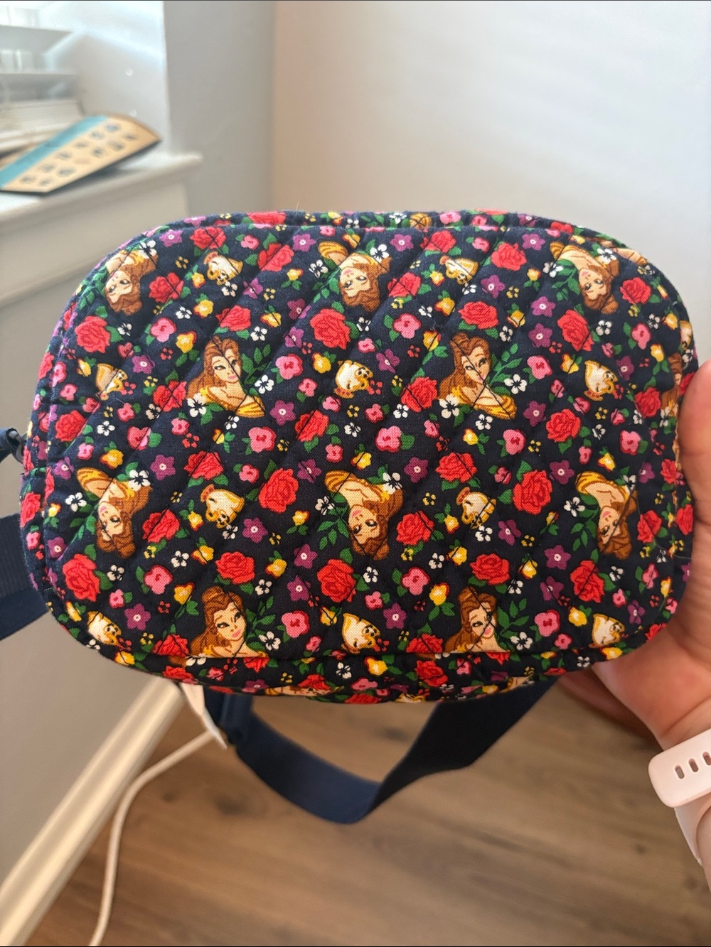 Disney x Vera Bradley Beauty and the Beast Cube Bag